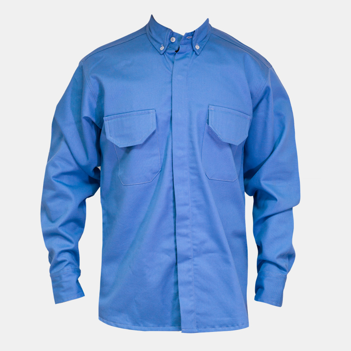 Camisa de Drill Azul